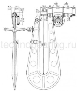 Схема 1 для листового металла цифровой микрометр