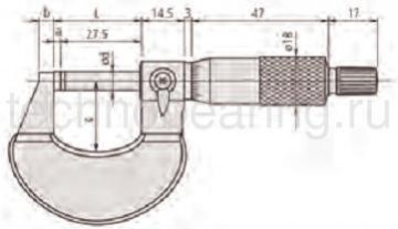 схема зуженная скоба
