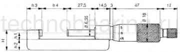 Микрометры для втулок схема