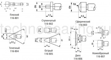 сменные пятки для 116