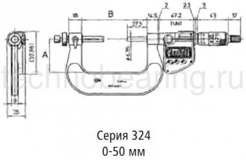 цифровые микрометры для измерения зубьев шестерен схема 1