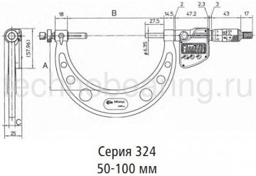 цифровые микрометры для измерения зубьев шестерен схема 2