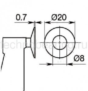 микрометры дисковые серия 369 1 с невращающимся шпинделем схема