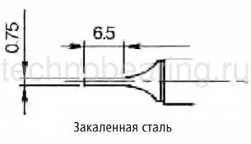Микрометр с ножевидными поверхностями quickmike схема 2