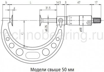 Микрометры с дисками серия 123 схема 2