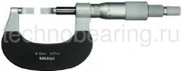 Гладкие микрометры с ножевидными поверхностями 122