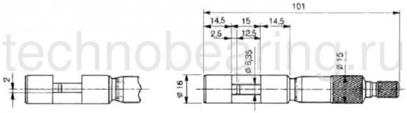 Микрометры для проволки серии 147 схема 1