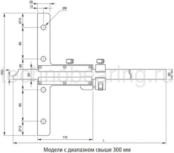 Стандартный глубиномер схема