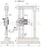 циферблфтный штангенрейсмас Митутойо схема2
