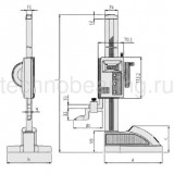 штангенрейсмасы митутойо абсолют улучшенные схема