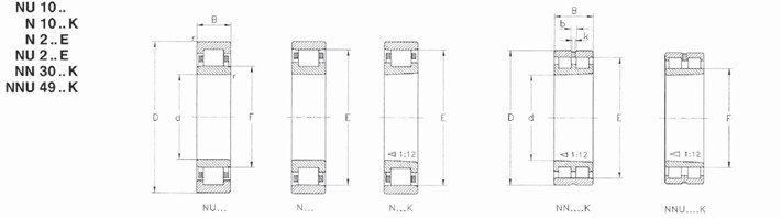 Прецизионные роликоподшипники