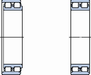 Двухрядные цилиндрические роликоподшипники серии NN